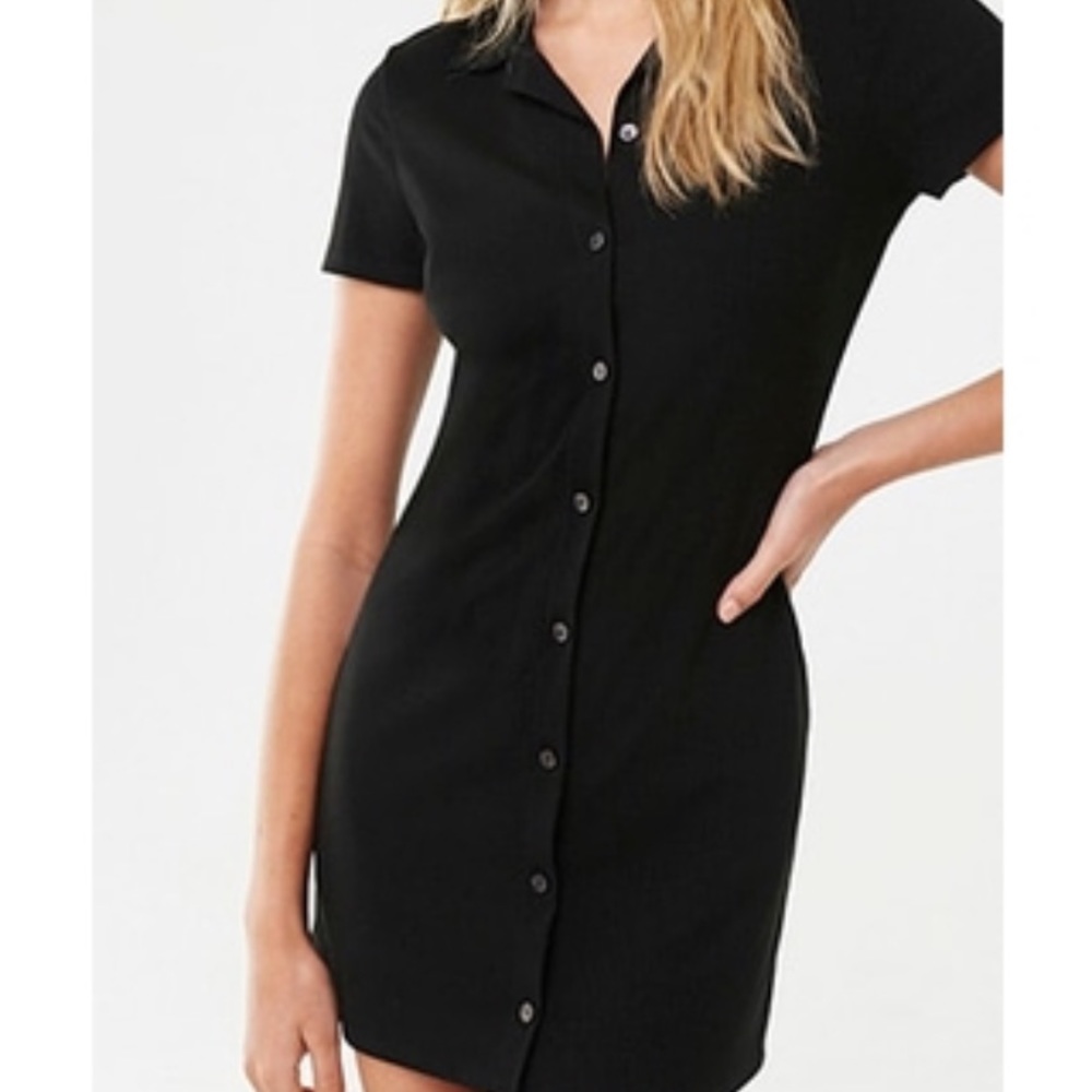 Forever 21 button up dress